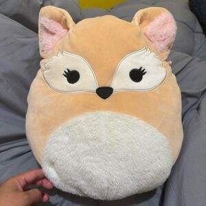 Squishmallows Original Fox Plush Stuffed Animal Toy Kids‎ Beige 16"